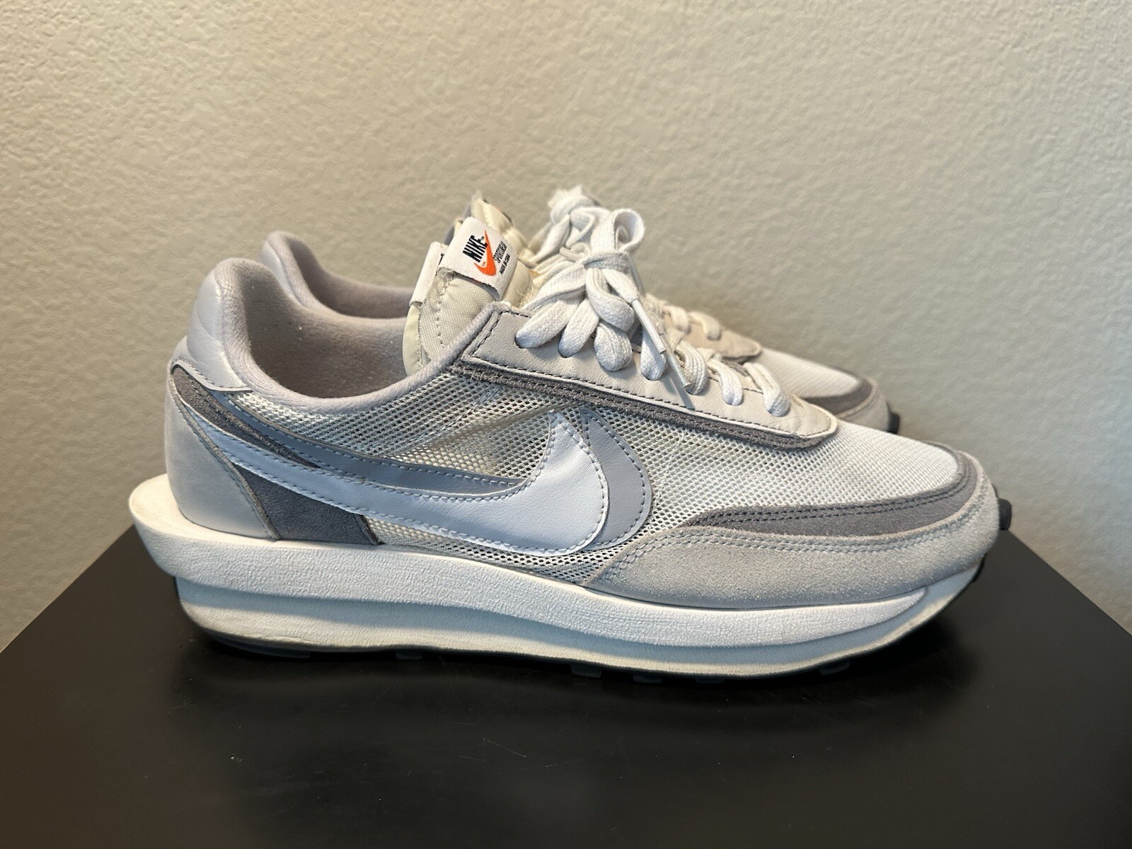SACAI X NIKE Nike x Sacai LD Waffle Uomo Taglia 12 Summit Bianco Grigio Lupo
