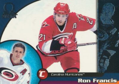 1998-99 Pacific Omega #40 RON FRANCIS - Carolina Hurricanes