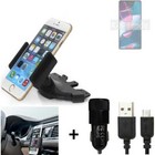 support rádio pour Motorola Edge Plus 2022 + CHARGEUR titulaire Autoradio Smart