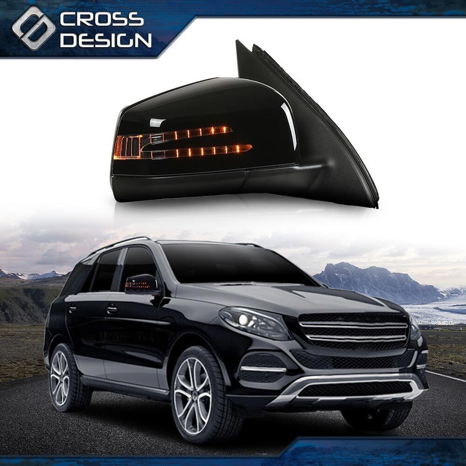 Passenger Side (Right) Heated Mirror Glass Replacement For Mercedes GL450, ML350, GLE350, GLS450