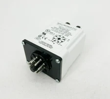 New Macromatic TR-65122 Timing Relay 120VAC/DC Input 10A DPDT 0.6s-24hr