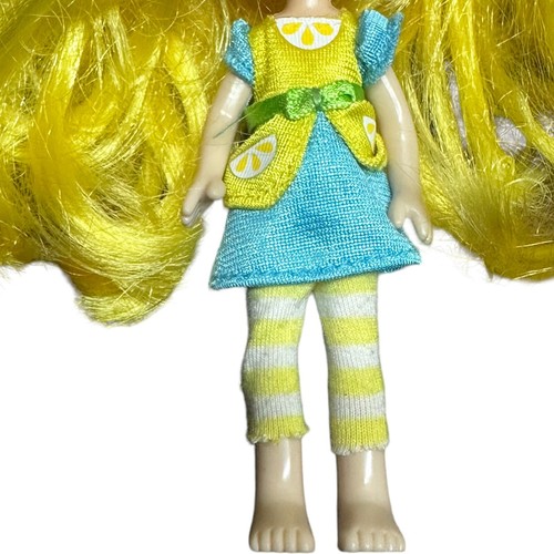 2008 Hasbro Strawberry Shortcake Lemon Meringue Doll Figure Toy Yellow Rare HTF - Picture 11 of 18