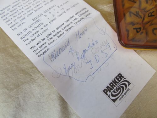Vintage Complete 1978 Boggle - Hidden Word Family Game By parker 1-8 players UK - Picture 7 of 10