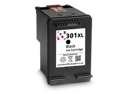 2 Cartouches D'encre 301XL Noir Compatibles HP Envy 5530 - Neuf, Marque Best Office Supplies