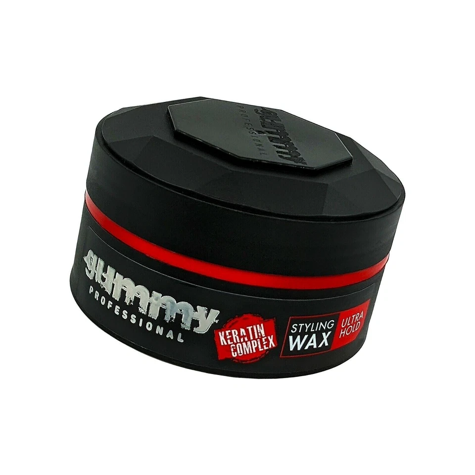 3X Wax Gummy Professional Hair Styling Wax With Ultra Look Extra Ho1d 150ml RED - Image 3 of 4