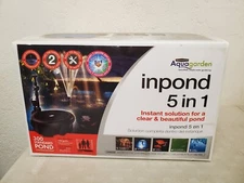 *NEW* Pennington Aquagarden 300 GPH in Pond All-in-One Pump with Cleaning Pod