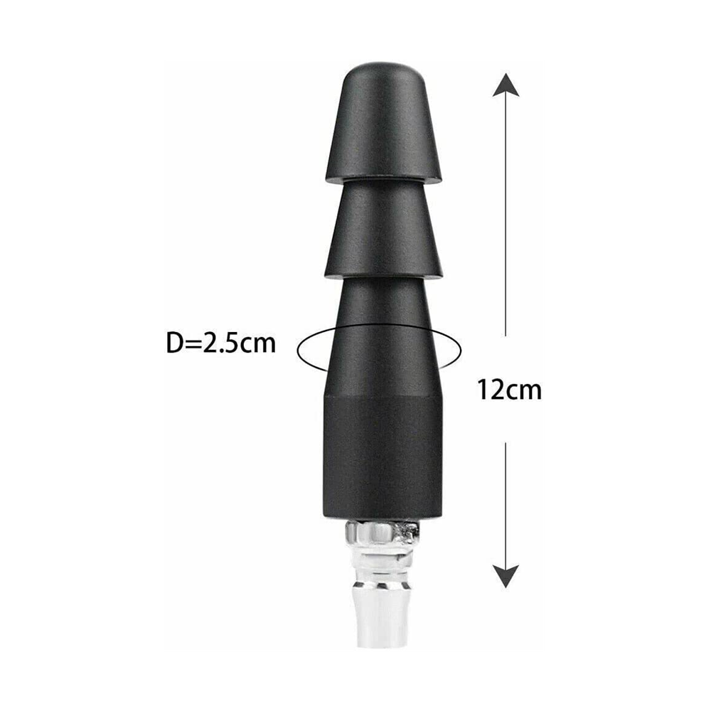 Quick Air Connector Saugnapf-Adapter – Für Vac-U-Lock, Metall/Kunststoff, Ø 10 Cm, Starke Saugkraft, Rostbeständig