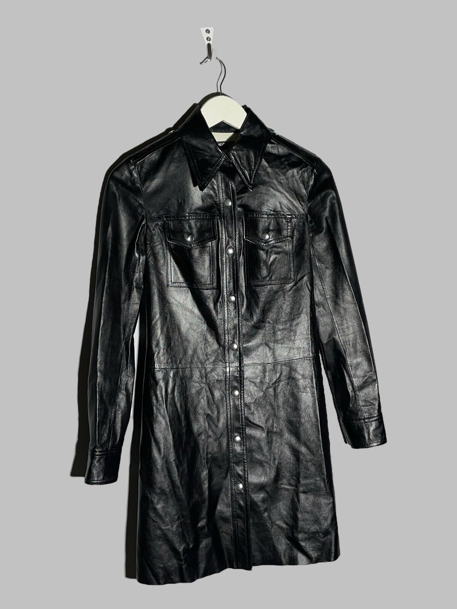 Calvin Klein 205W39NYC Raf Simons Black Lambskin F/W 2017