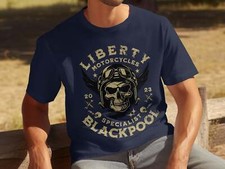 Liberty Motorcycles Specialist Blackpool T-Shirts