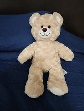 Build A Bear Workshop Stuffed 17" Teddy Bear Plush Toy Beige Fluffy