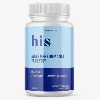 His - Male Enhancement Dietary Supplement 60 Tablets