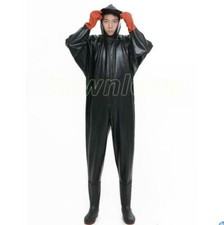 Mens Full Body Fishing Wader Boots Gloves Bre...
