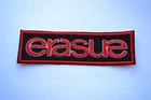 Erasure Embroidered Iron-On Punk Rock New Wave Synth-Pop Dance Rare Patch Badge