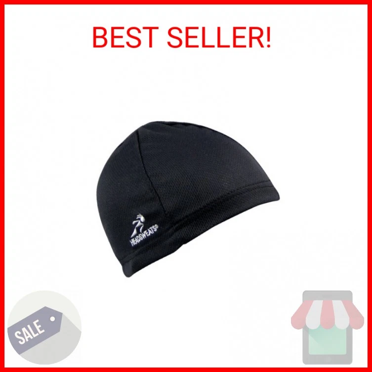 Gorro Headsweats Skullcap, negro, talla única Foto 2 de 2