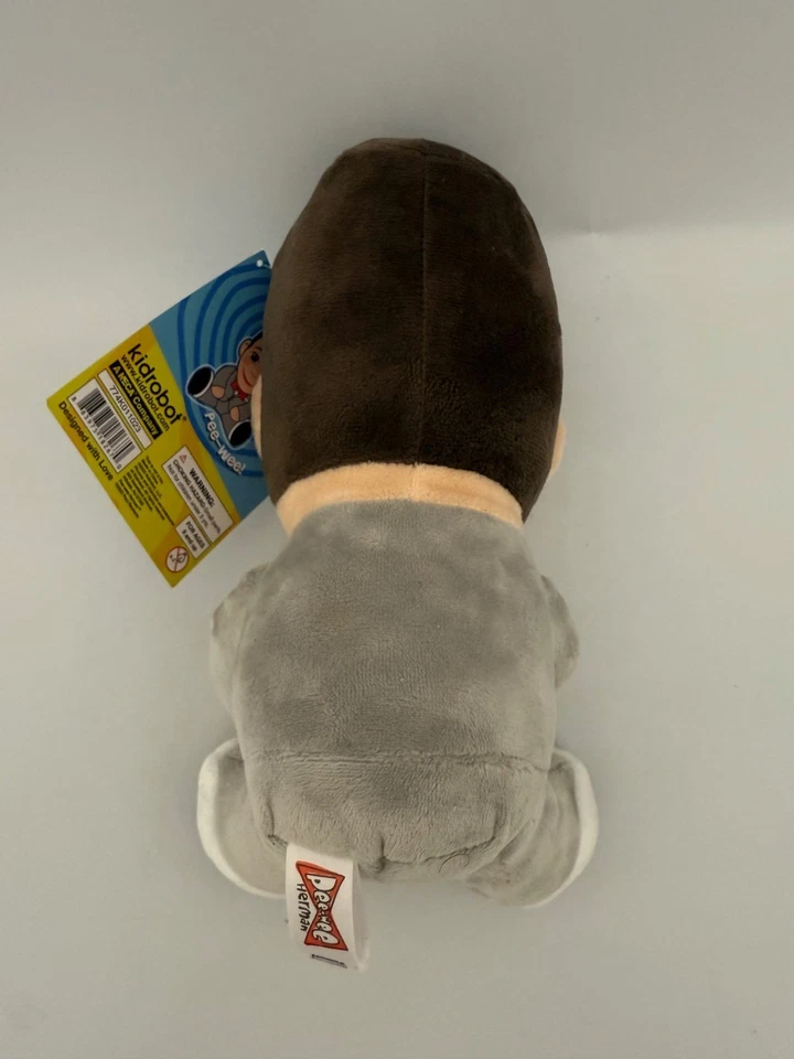 Pee-Wee’s Playhouse Pee Wee Herman Paul Ruebens 8” Plush Kid Robot NEW - Image 3 of 4