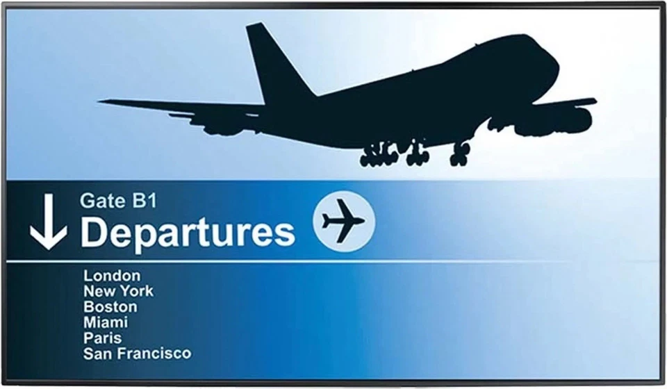 AG Neovo 55" 4K Commercial Signage Display - Digital Beschilderung (3840x2160 ) - Bild 3 von 4