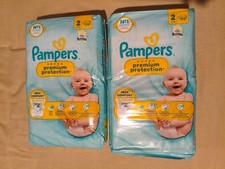 pack 108 Couches Pampers premium protection taille 2  (4-8 kilos)