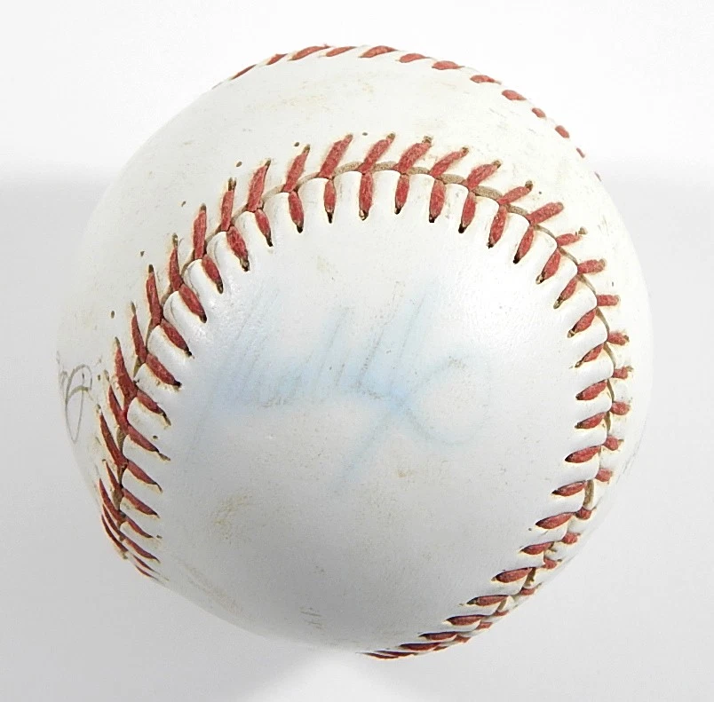 Detroit Tigers Signed Baseball 5 Autographs Rozema Brown Wilcox - Image 4 of 4