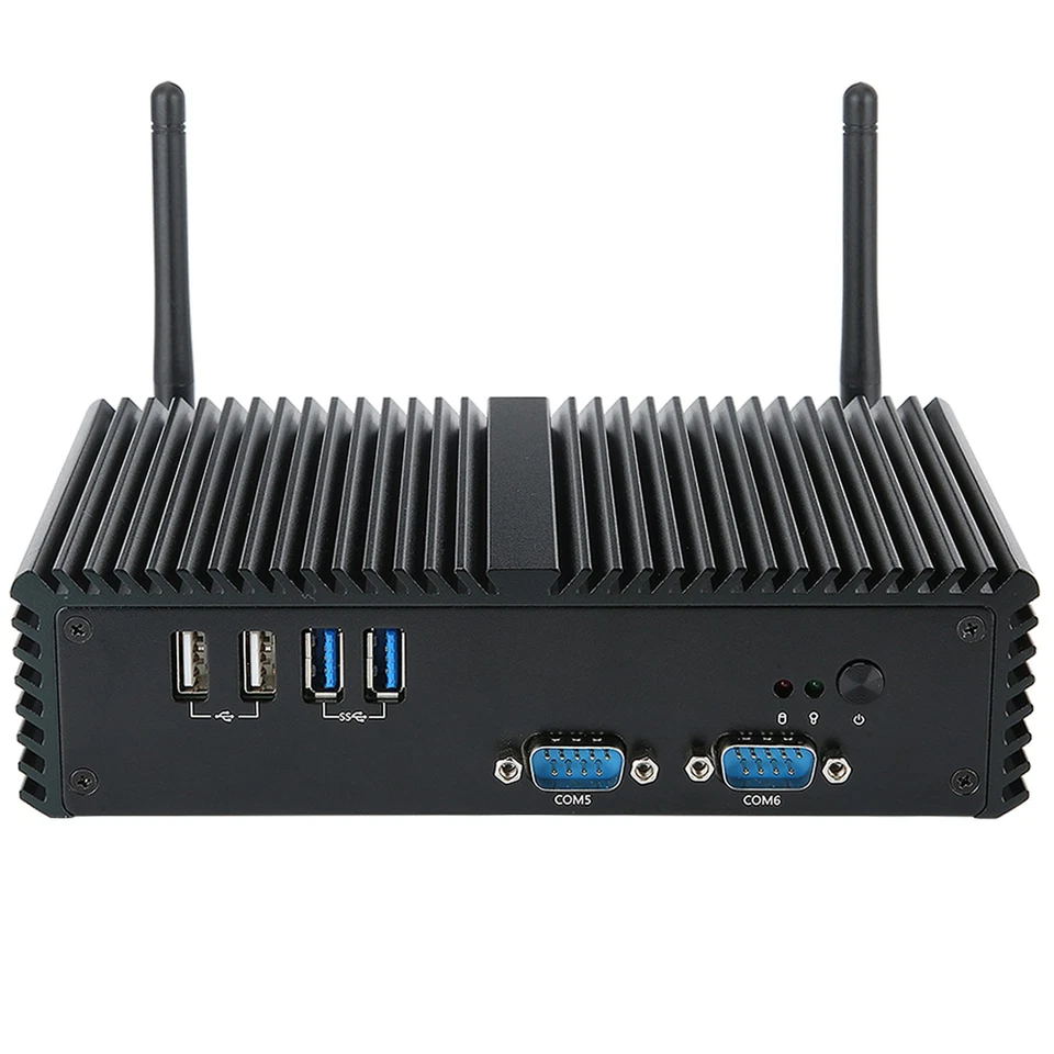 Dual Core Industrial Mini PC 6COM Mini Computer Host 4GB RAm64GB SSd1TB HDD - Image 3 of 4