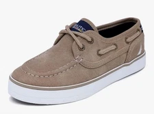 Nautica Kid's Youth Spinnaker Boat Shoe (Little Kid/Big Kid) 2 Eye Lace, Size 12