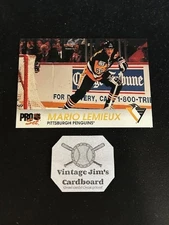 1992-93 Pro Set - Mario Lemieux #139 HOF Great! Pack Fresh NM-MT!👀🔥🔥🔥🏒
