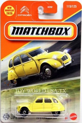 2025 Matchbox #115 MBX Road Trip 1970 Citroen 2CV