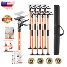 Heavy Duty 8pc Cabinet Jack Support Rods 154lb Steel 45-114" Adjustable