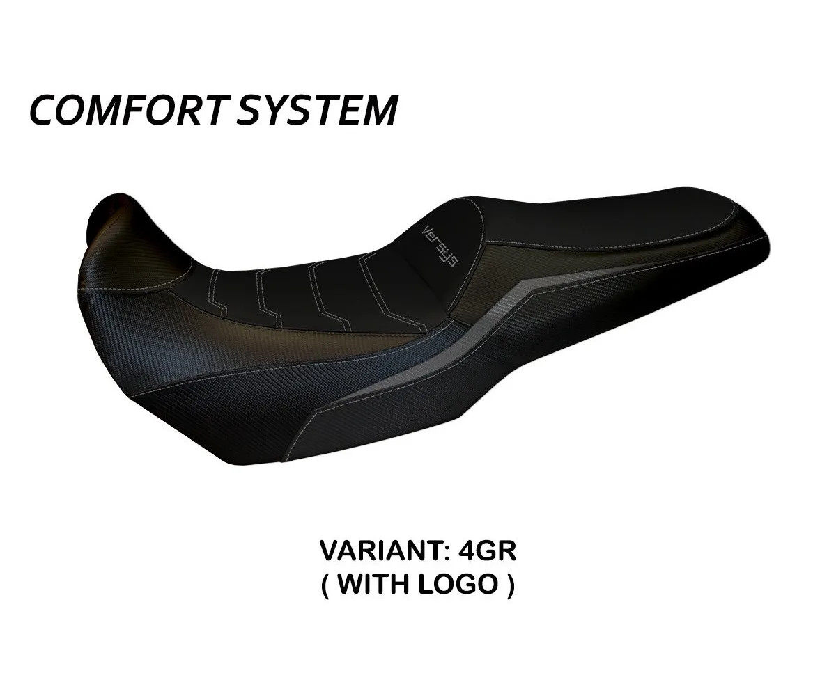 Seat saddle cover Elvas Comfort Sys Gray TPZ KAWASAKI VERSYS 1000 2019 2022 bL