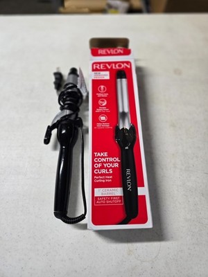 Revlon Perfect Heat 1'' Triple Ceramic Curling Iron, Black