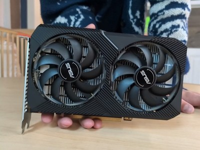 ASUS NVIDIA GeForce GTX 1660 6GB GDDR6 Graphics Card (DUAL-GTX1660-O6G-EVO)
