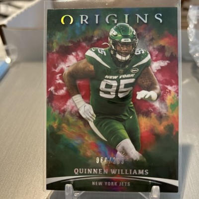 2021 Panini Origins Football #78 Quinnen Williams Red /299 New York Jets COWBOYS