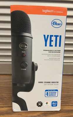 Logitech for Creators - Blue Yeti Premium Multi-Pattern USB Condenser Microphone