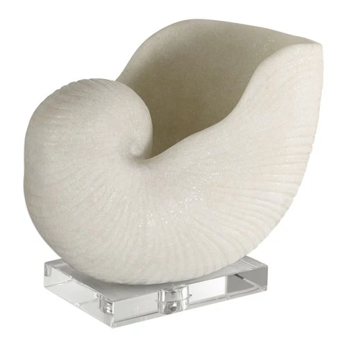 Uttermost - Sculpture - Accessories - Nautilus Shell - 11 inch Sculpture - 11 - Picture 4 of 4