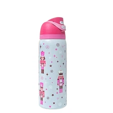 Owala FreeSip Insulated Stainless Steel Water Bottle, Flip Straw Nutcracker 32oz