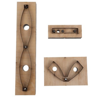3 Pcs Schneideisen Leder Stanzform Handwerk Stirbt Stanzformen Für