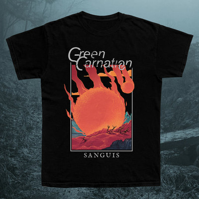 New! Green Carnation Band shirt Short Sleeve S to 5XL PA628
