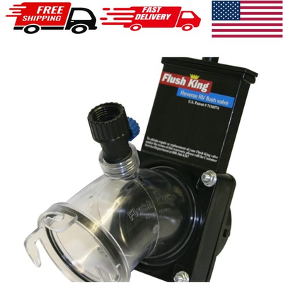 #ad Universal Fit Flush King Valve for RVs Breaks Up Clogs amp; Cleans Tanks $66.99