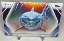 2026 Topps Disney Neon Pixar Bruce Finding Nemo Rainbow Foil #83