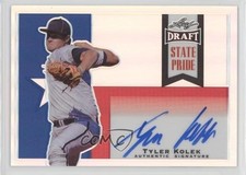 2013 Leaf Metal Draft State Pride Tyler Kolek #SP-TK1 Auto a3j