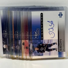 2002-03 Upper Deck Top Shelf Signatures Pick One! Complete your Set!