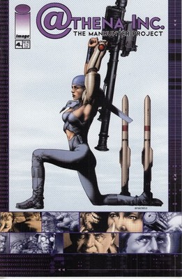 Athena Inc The Manhunter Project Nr 4 Variant Cover Image Comic 2002