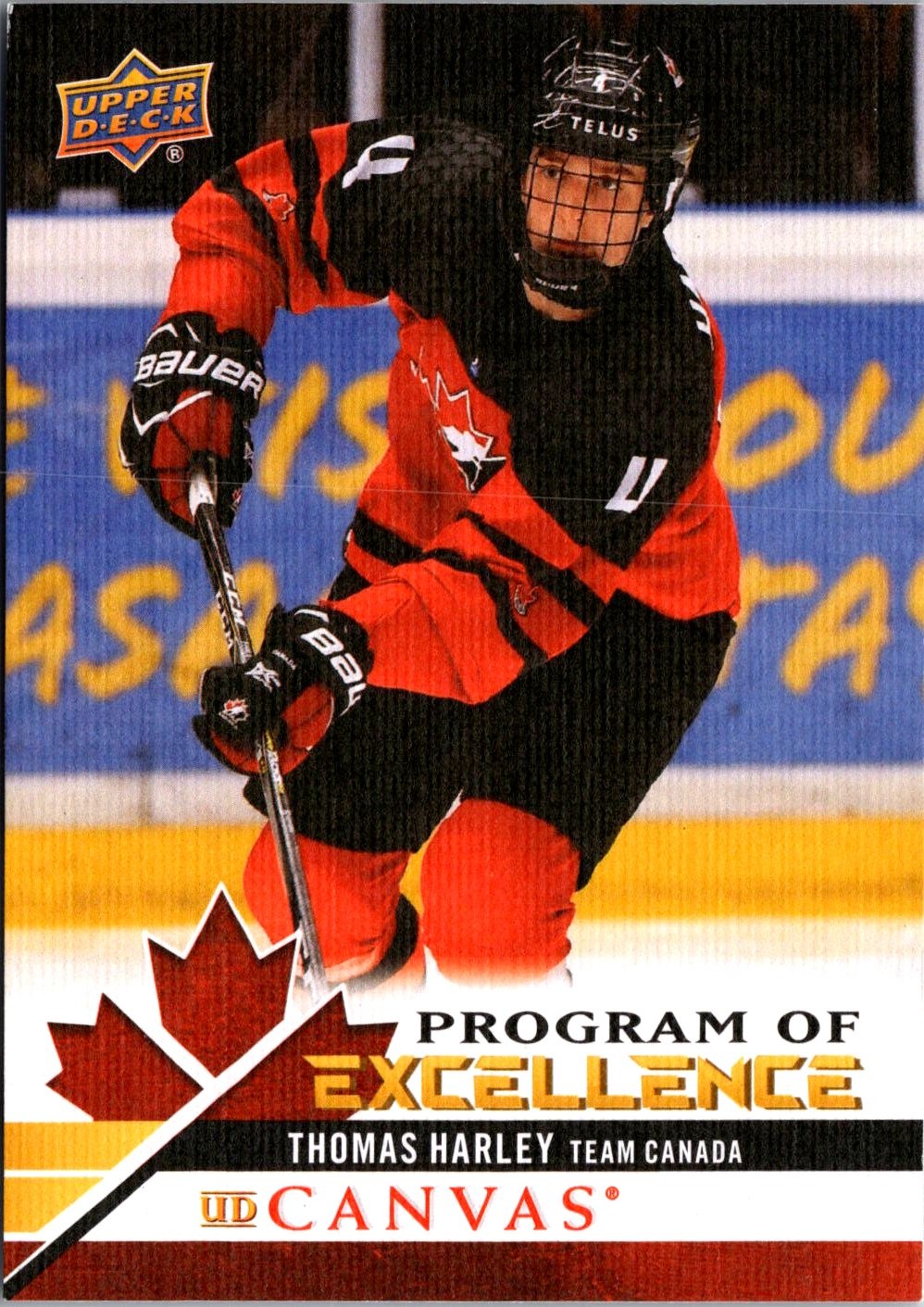 2020-21 Upper Deck #C257 Thomas Harley UD Canvas