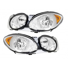For Buick LaCrosse Headlight Assembly 2005 2006 2007 Pair Passenger and Driver