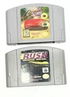 Lot of 2 - San Francisco Rush & Cruis'n USA (Nintendo 64) N64 Both Tested