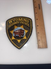 WYOMING HIGHWAY PATROL SHOULDER PATCH