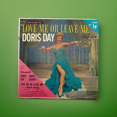 Collectible vintage ''Love Me or Leave Me'' soundtrack LP featuring Doris Day.