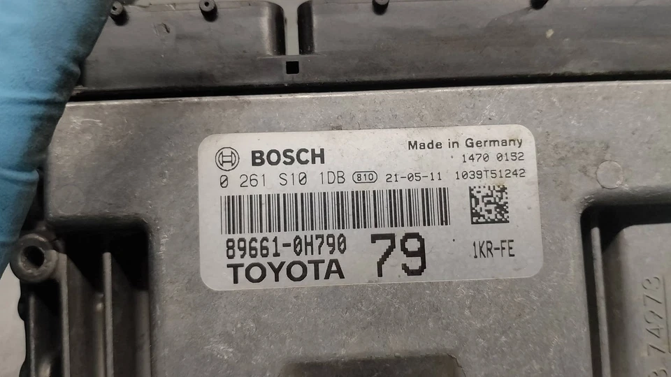 896610H790 CENTRALINA MOTORE / BOSCH / 0261S101DB / 5006669 PER CITROËN C1 1.0 V - Immagine 4 di 4