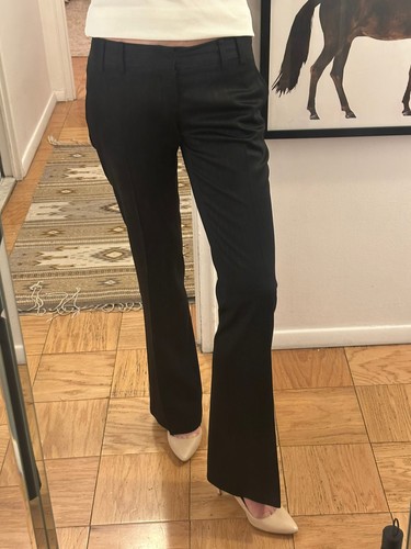 Gucci Low-rise Satin Slim Fit Pants (Tom Ford Era) IT-40