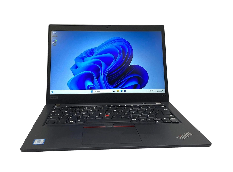 Lenovo ThinkPad X390 Laptop, 13.3" i5 8th Gen, 16GB RAM, 256GB SSD, Windows 11 - Image 2 of 4
