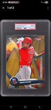 2018 Bowman's Best Shohei Ohtani Neophyte Sensations Gold /10 #NSSO PSA 8